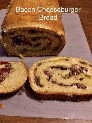 Bacon Cheeseburger Bread