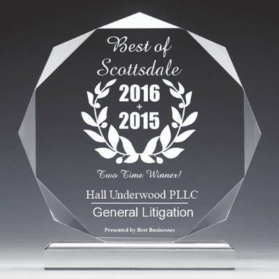 Recognized among the best litigation attorneys in the Phoenix area