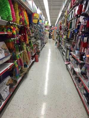 gifts/tissue paper aisle