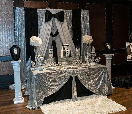 Gentlemen's Suit & Tie Theme - 40th Birthday