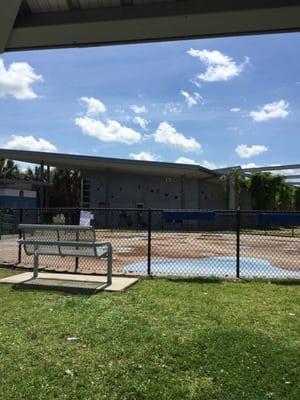 Fun splash pad and clean facilities