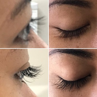 Lash extensions "natural look"