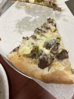 Philly Cheesesteak Pizza