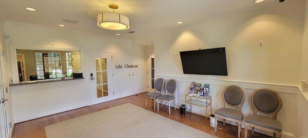 Lobby and check in desk