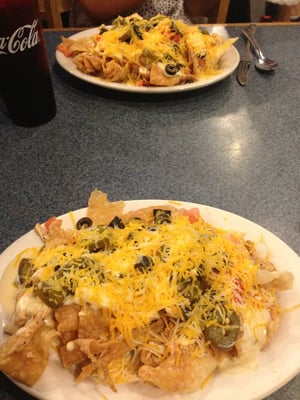 Chicken nachos = amazing