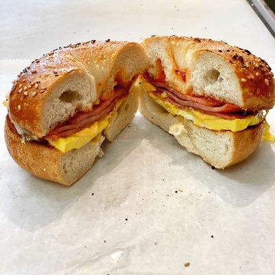 Taylor ham, egg and cheese!