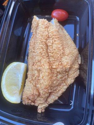 Fried catfish- delectable