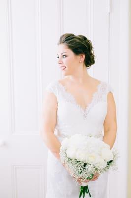 Gorgeous Bride, Allison Livingston, Photo Cred: CatherineAnnPhotography.com