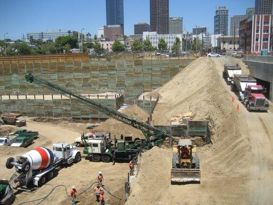 LA Live Construction Site