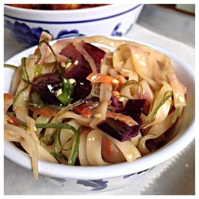 Seaweed Noodle Salad