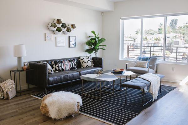 Living Room in Silverlake home.