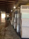 rolls and rolls of carpet