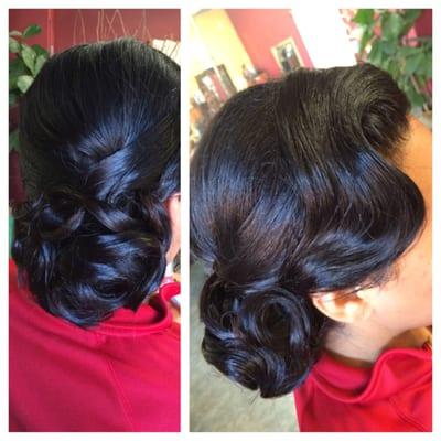 Wedding Updo.