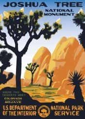 Our Joshua Tree National Monument poster, recently featured in Sunset Magazine!