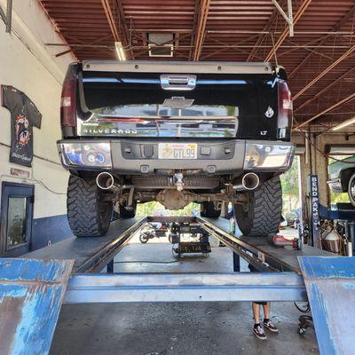 Dual exhaust on 2017 chevy silverado