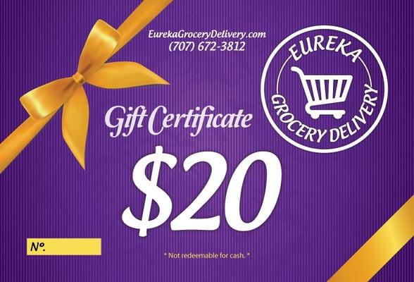 Gift Certificates available!