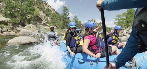 Browns Canyon Whitewater Rafting near Breckenridge with The Adventure Company