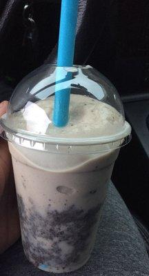 Oreo protein shake.  Delicious!