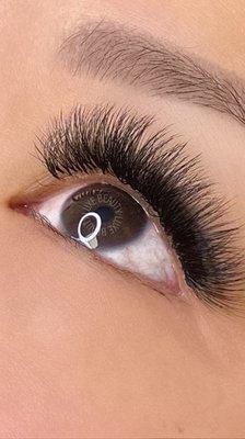 Volume lash extensions