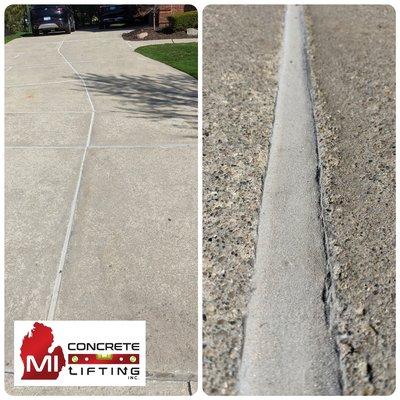 Driveway caulking preserves driveways by preventing erosion and heaving.