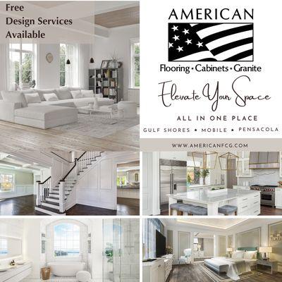 Free design services available at all 3  Gulf Coast locations