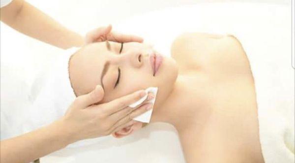 Pampering yourself with a relaxing, refreshing Facial...