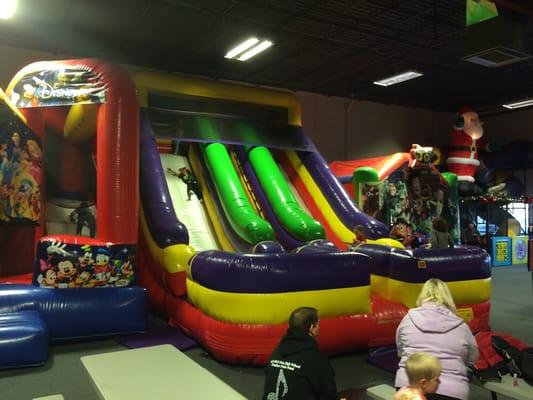 Bounce house, slide, tunnels, etc.