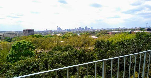 The Skyline Restaurant on the campus of Trinity University, San Antonio.