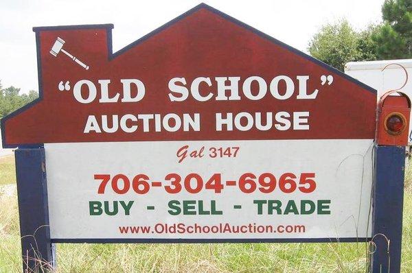 OLD SCHOOL PUBLIC AUCTION HOUSE of GENEVA 915 Columbus Hwy 80/22 E & 41 S Geneva GA 31810 Just 7 Miles From The Columbus City Line!