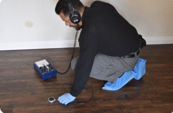 We specialize in Leak Detection.