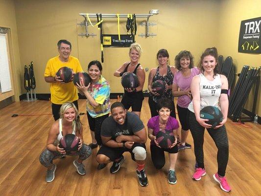 Terry and a total body group workout!