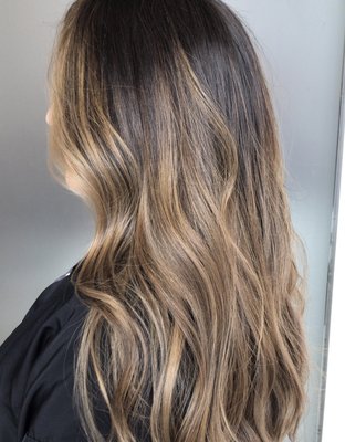 Caramel balayage