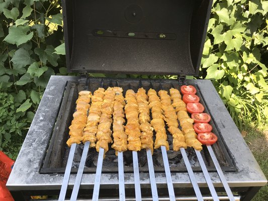 Chicken kabobs