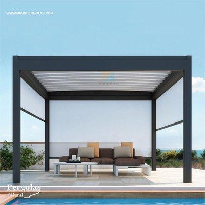 Pergolas, Louvered Roof Systems, Porches, Carports, Gazebos, and Patio Covers www.miamipergolas.com