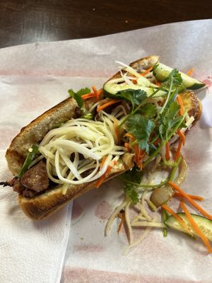 Pork banh mi DELICIOUS