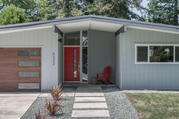 Beautifully renovated Mid Century Modern home. 5822 River Oak Way Carmichael, CA 95608