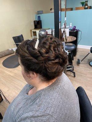 Wedding hair