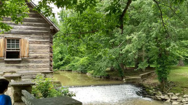 Water behind McHague's Mill.