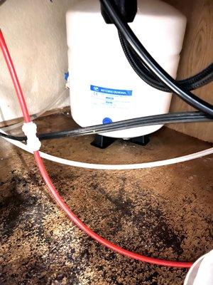 Faulty water softener installation = water damage, leaking pipes, broken fridge lines. Miguel from All-State is NOT competent.