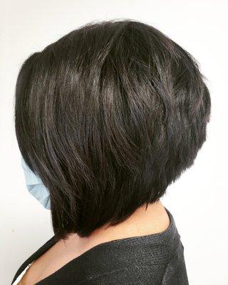 A Line Bob Haircut