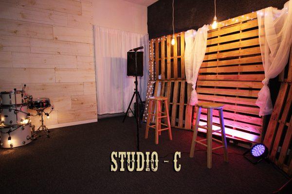 Studio C - $20/Hr ($10/Hr Solo Rate)