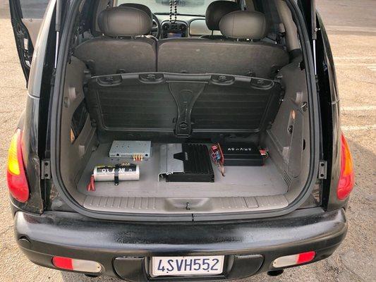 Sound system PT Cruiser