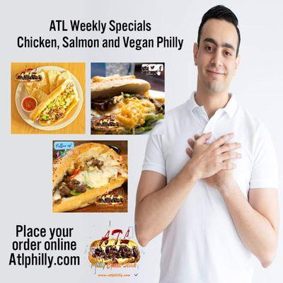 Weekly Specials at Atl Philly Cheese Steak