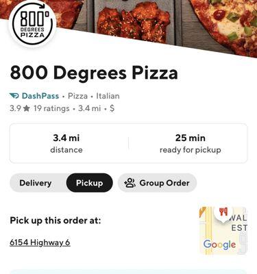 The listing on DoorDash watch out stay clear!!!