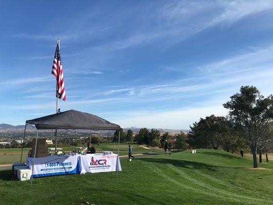 ACR sponsored hole at charity golf tournament