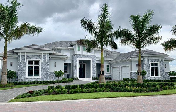 Custom home Miromar Lakes