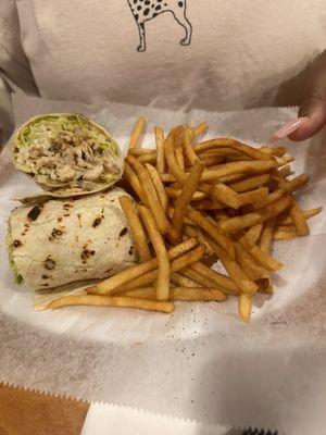 Chicken Caesar wrap