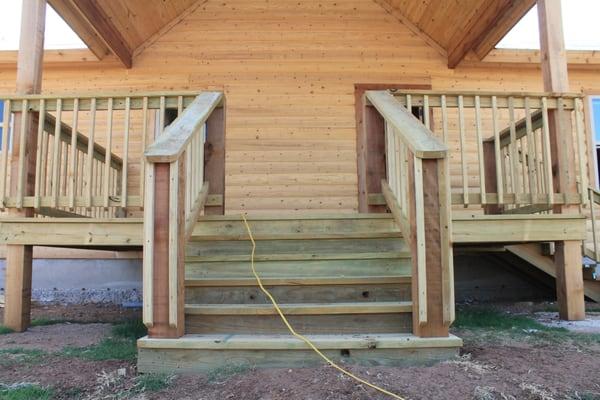 Lariat Creek Christian Camp in Geary, OK asked Rockford to build them a new caretakers cabin!...