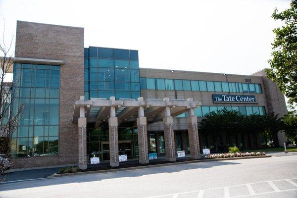 Exterior of the Tate Cancer Center