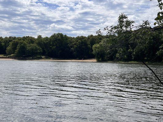 Beach area (photo taken from fishing pier)